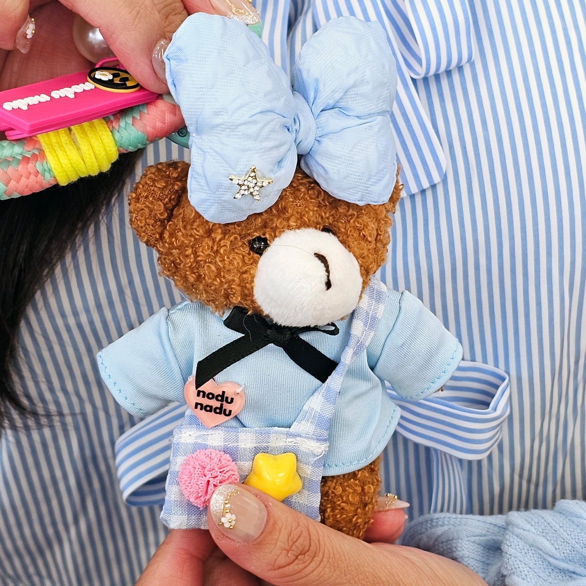 CHARM CRUSH AZUL "OSO LULU"