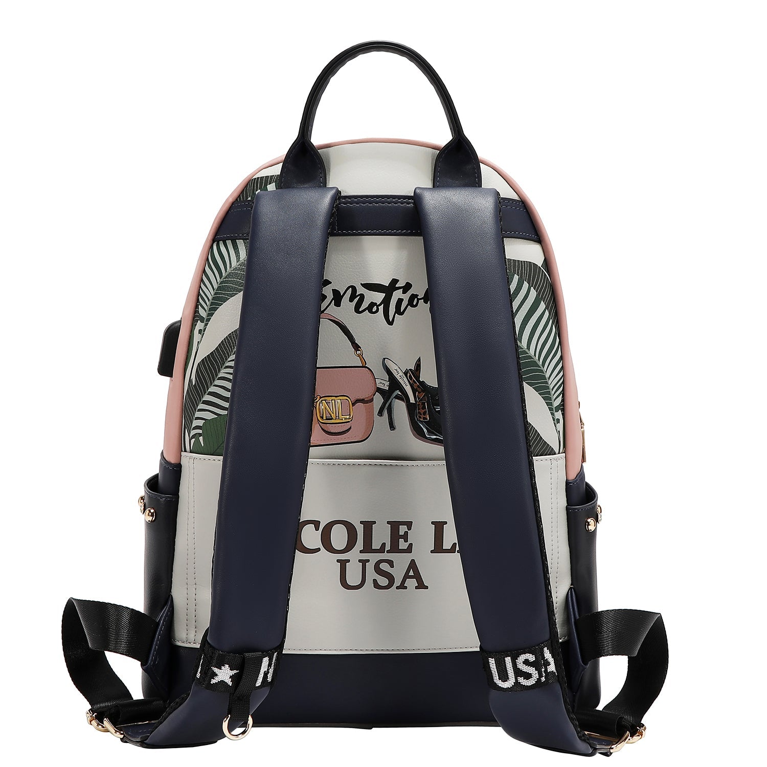 SAC À DOS POUR ORDINATEUR PORTABLE AVEC PORT DE CHARGEMENT USB (<tc>EMOTION</tc>)