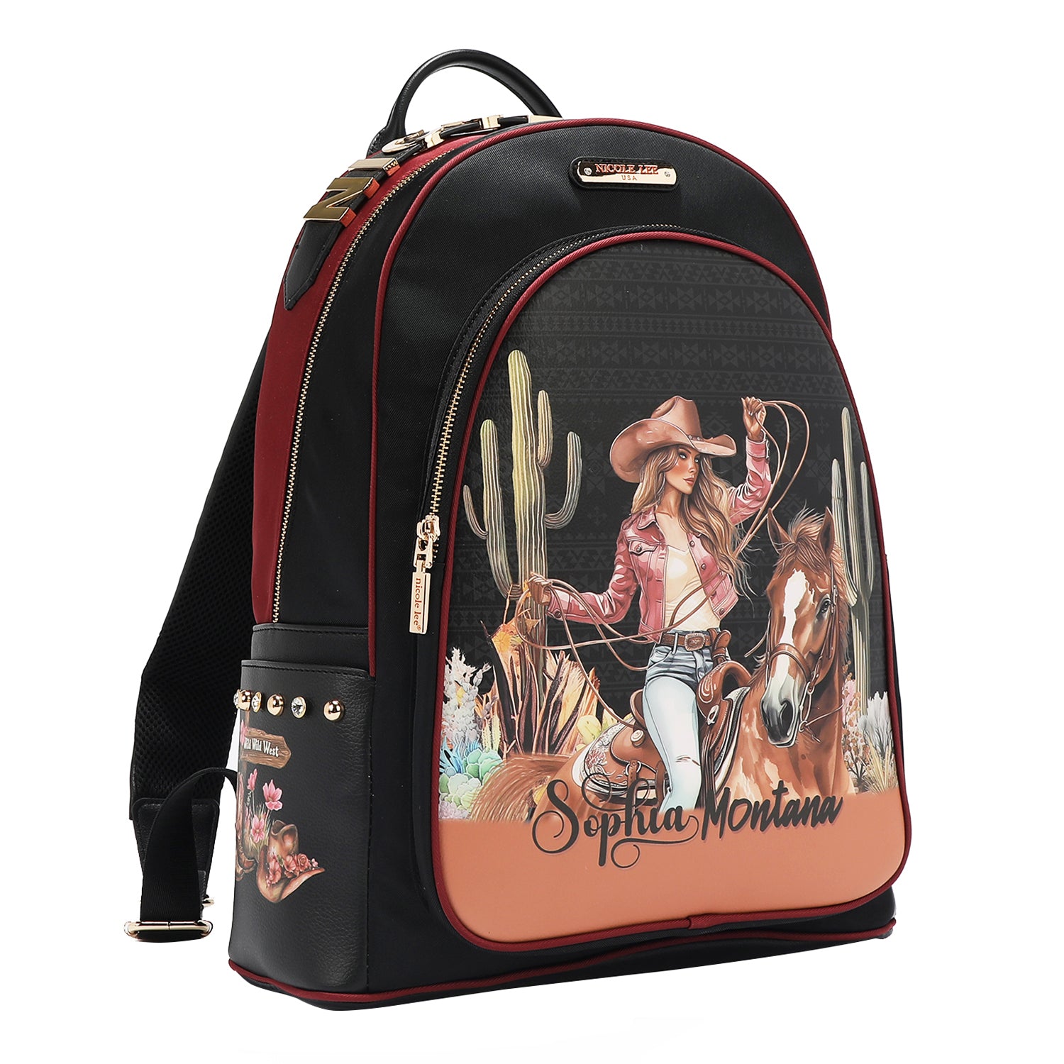 LAPTOP-RUCKSACK MIT USB-LADEANSCHLUSS (<tc>SOFIA MONTANA</tc>)