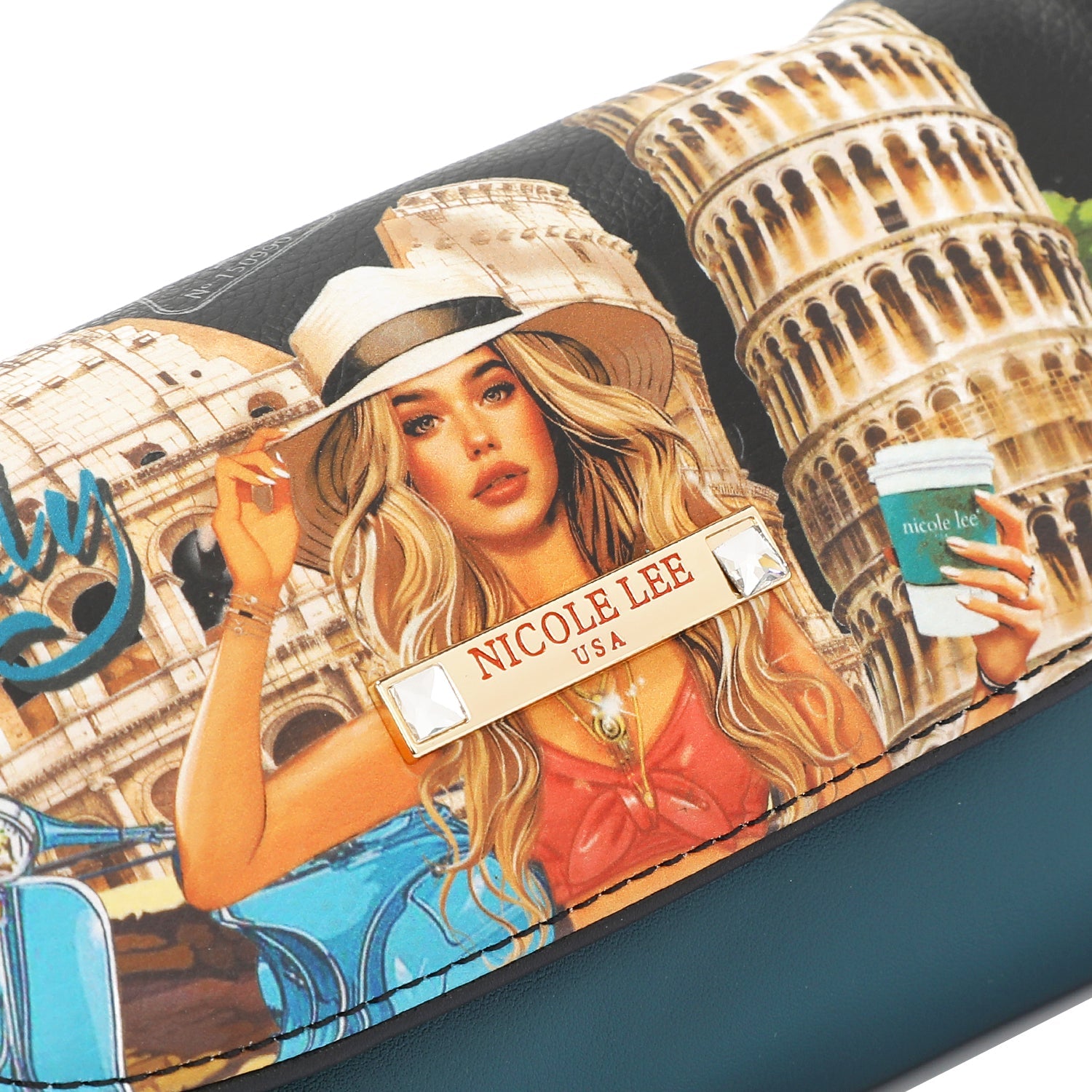 BOLSA DE MAQUIAGEM JENI (<tc>MARTHA TRAVELS ITALY</tc>)