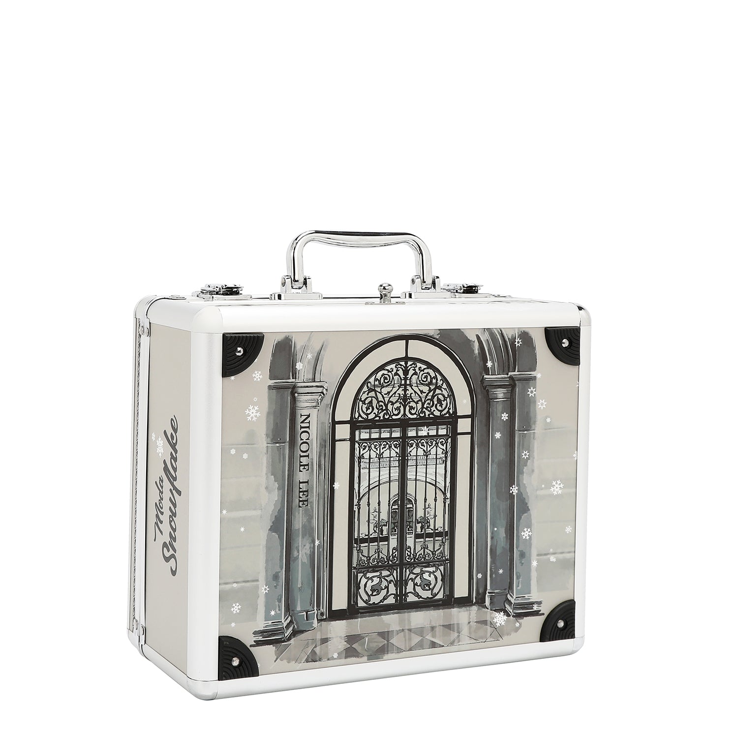 ESTUCHE DE COSMÉTICOS ARTÍSTICO (MODA SNOWFLAKE)