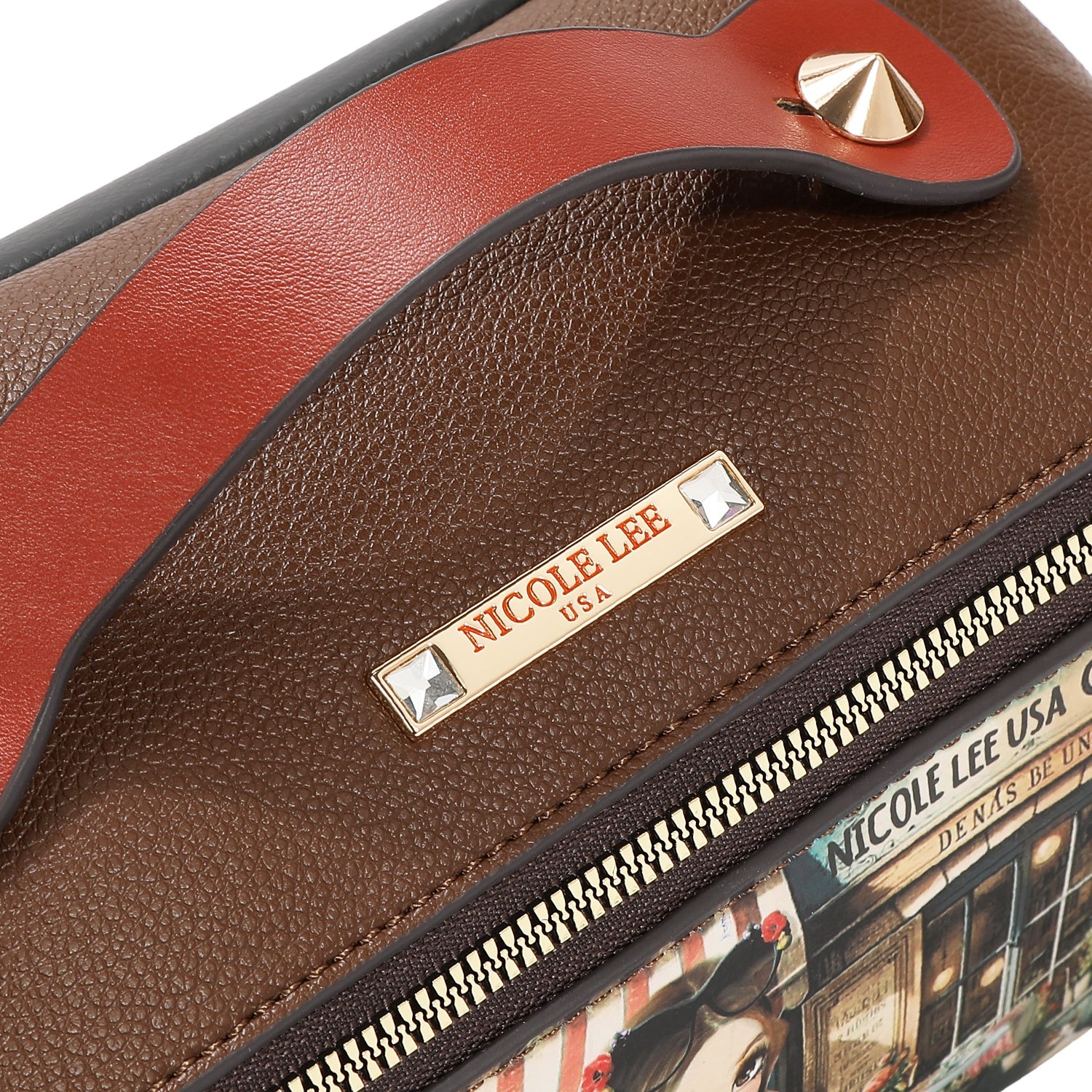 STRUCTURED TOILETRY BAG WITH TOP HANDLE (<tc>VIRTUAL FRIEND</tc>)