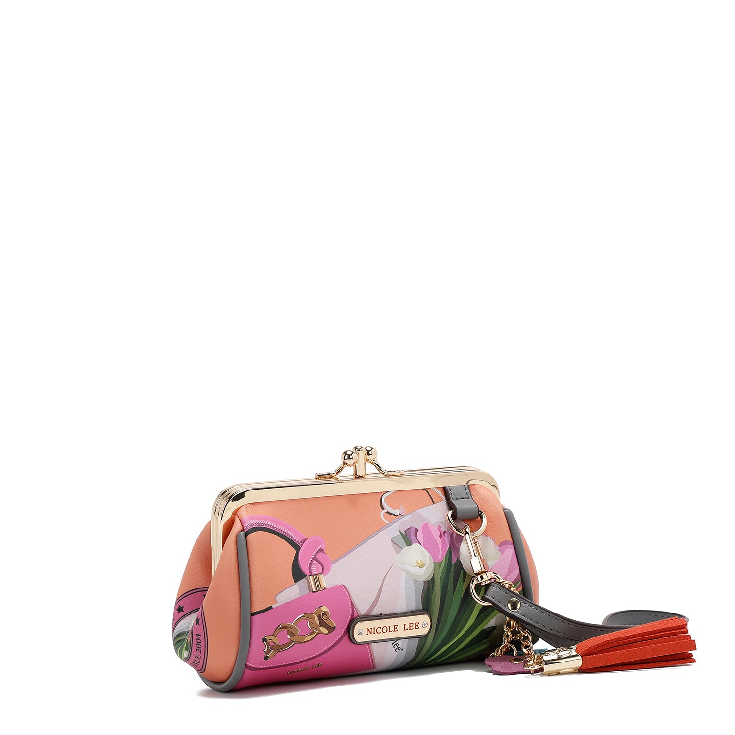 Brieftaschenetui mit Armband (<tc>VIOLET BLOSSOM</tc>)