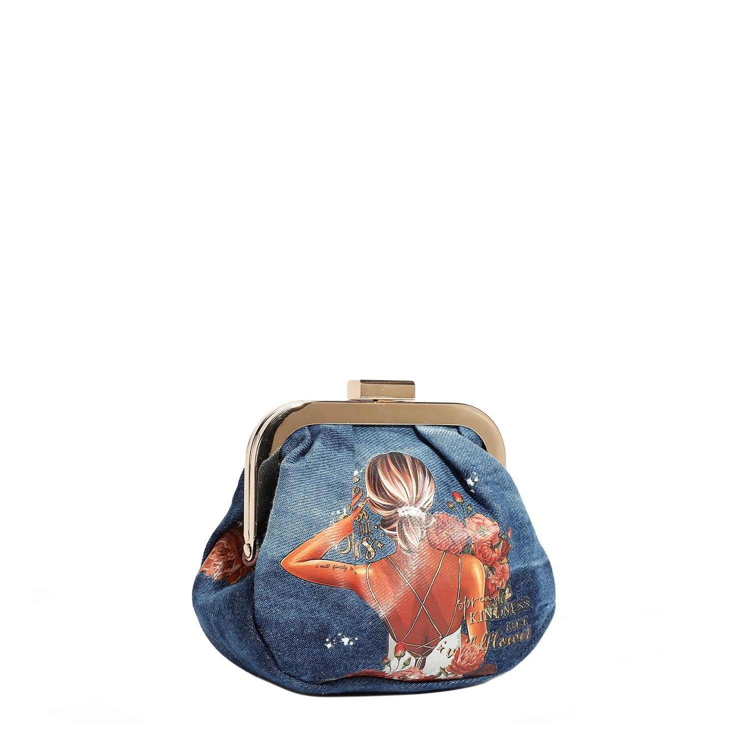 MINI SAC À MAIN AVEC SANGLE EN DENIM (<tc>LADIES NIGHT OUT</tc>)