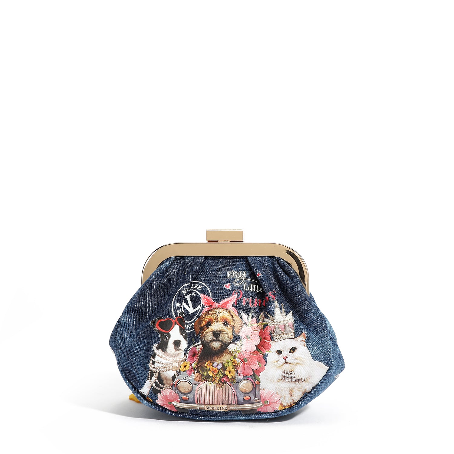 MINI PURSE WITH DENIM STRAP (<tc><tc>Family Yearbook</tc></tc>)