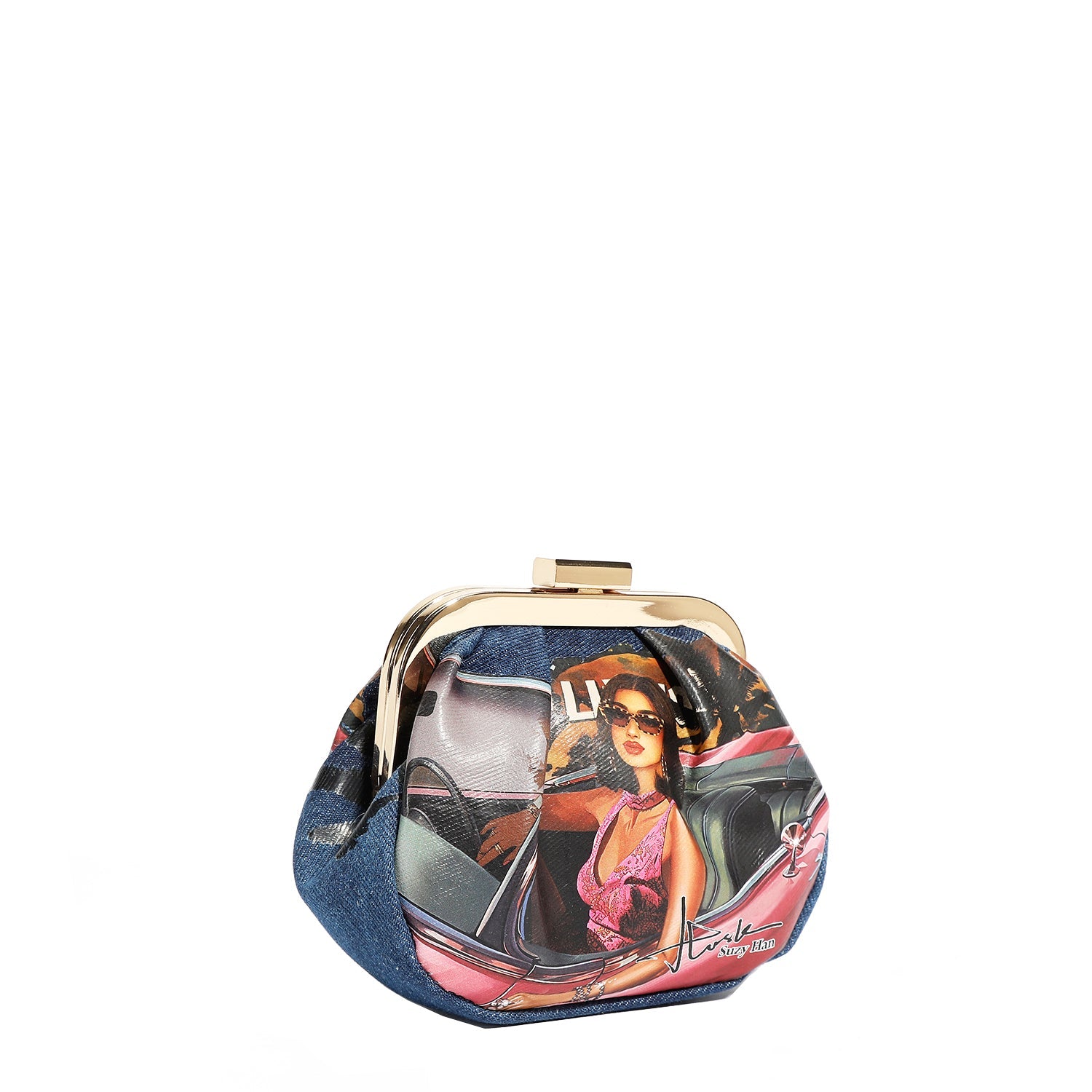 MINI SAC À MAIN AVEC SANGLE EN DENIM (<tc>LADIES NIGHT OUT</tc>)