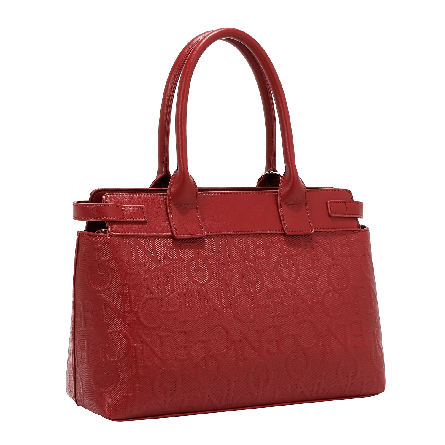 Satchel borse elegance in sollievo (rosso)