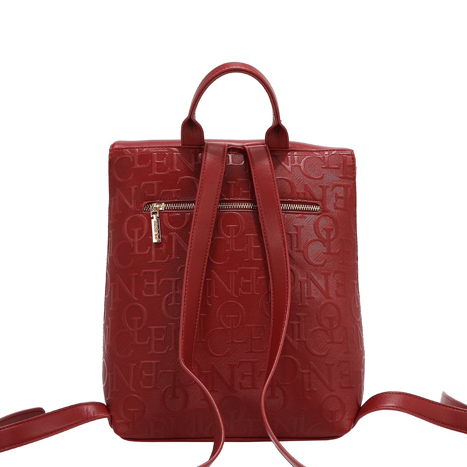 Multibolsos Backpack Relief Elegance (Red)
