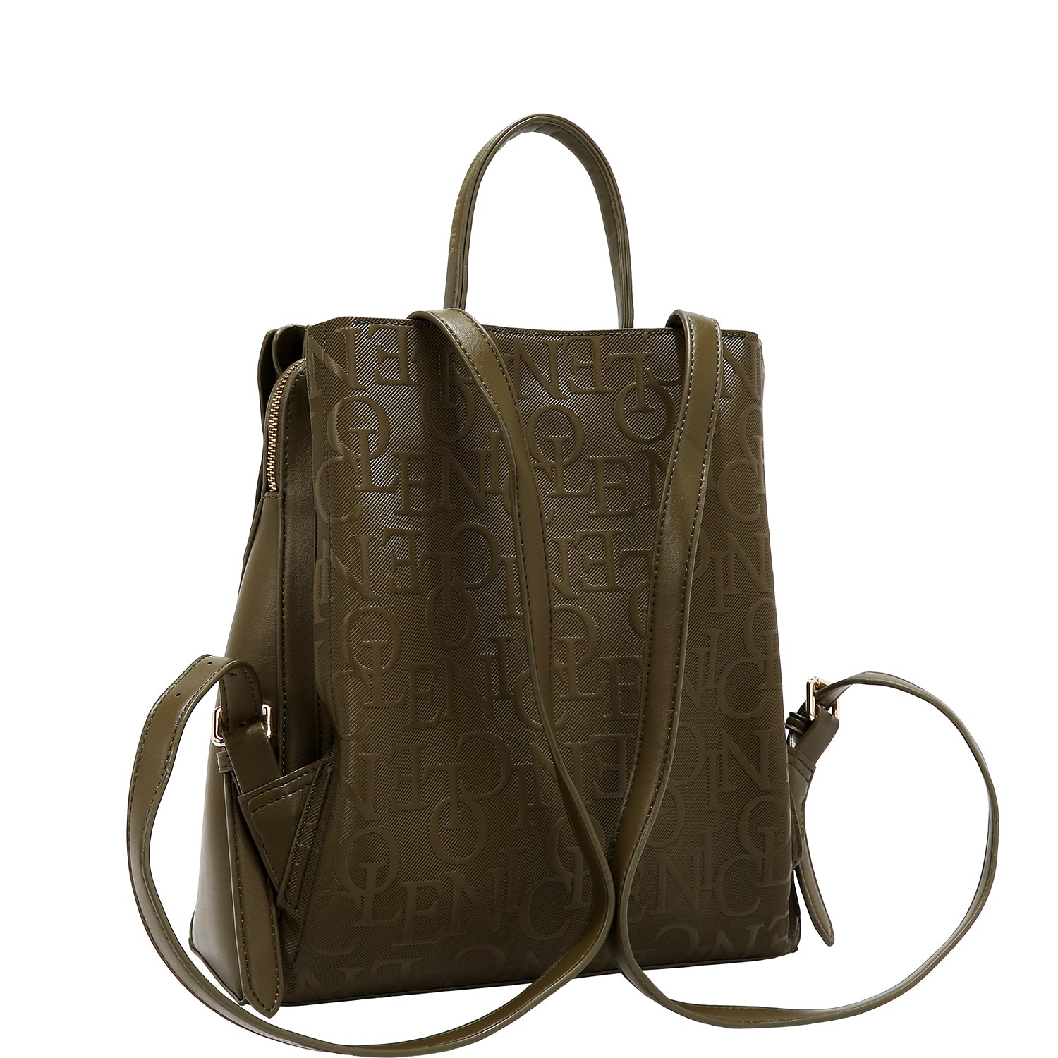 Relief -Eleganz -Rucksack (Olive)
