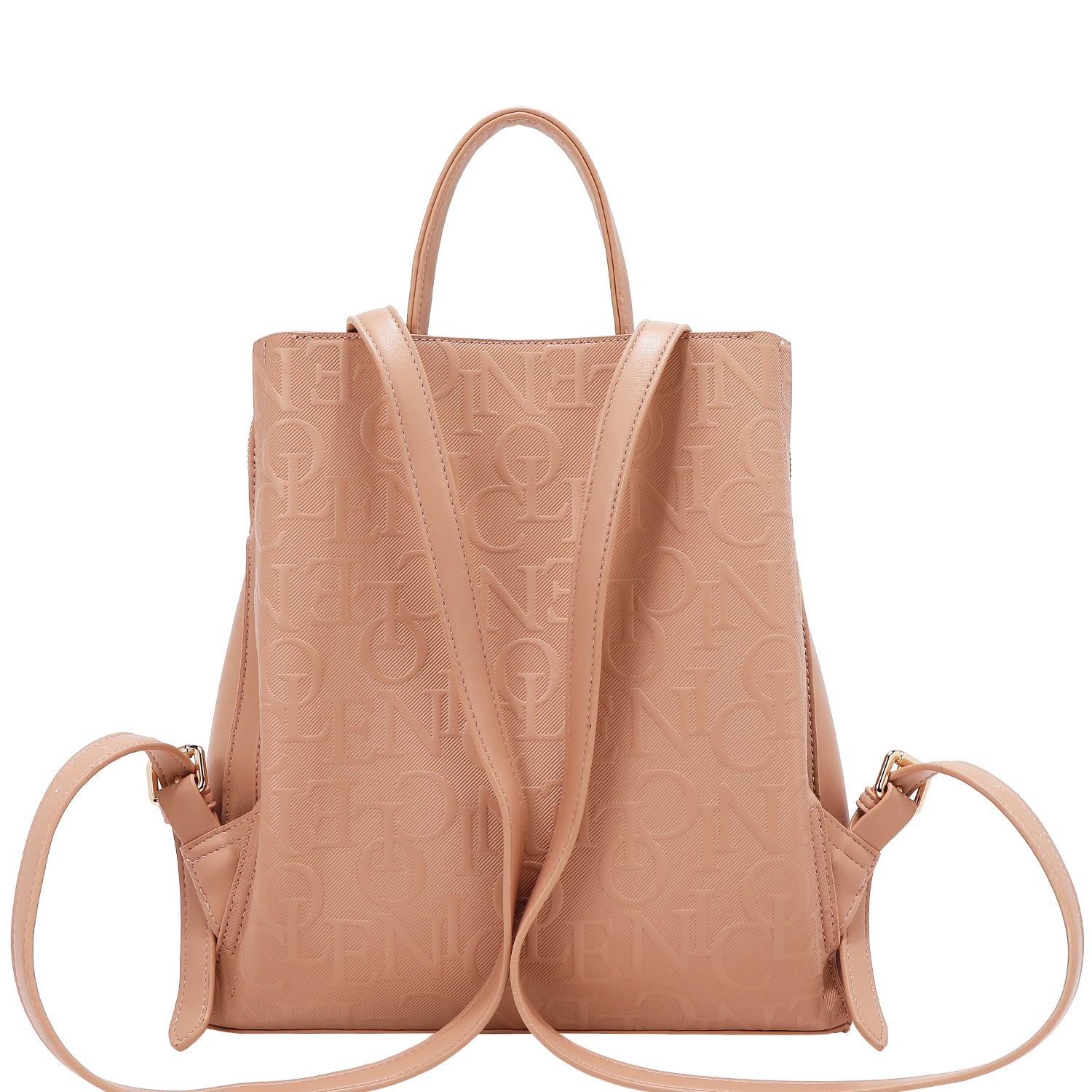 Mochila de elegância de alívio (rosa)