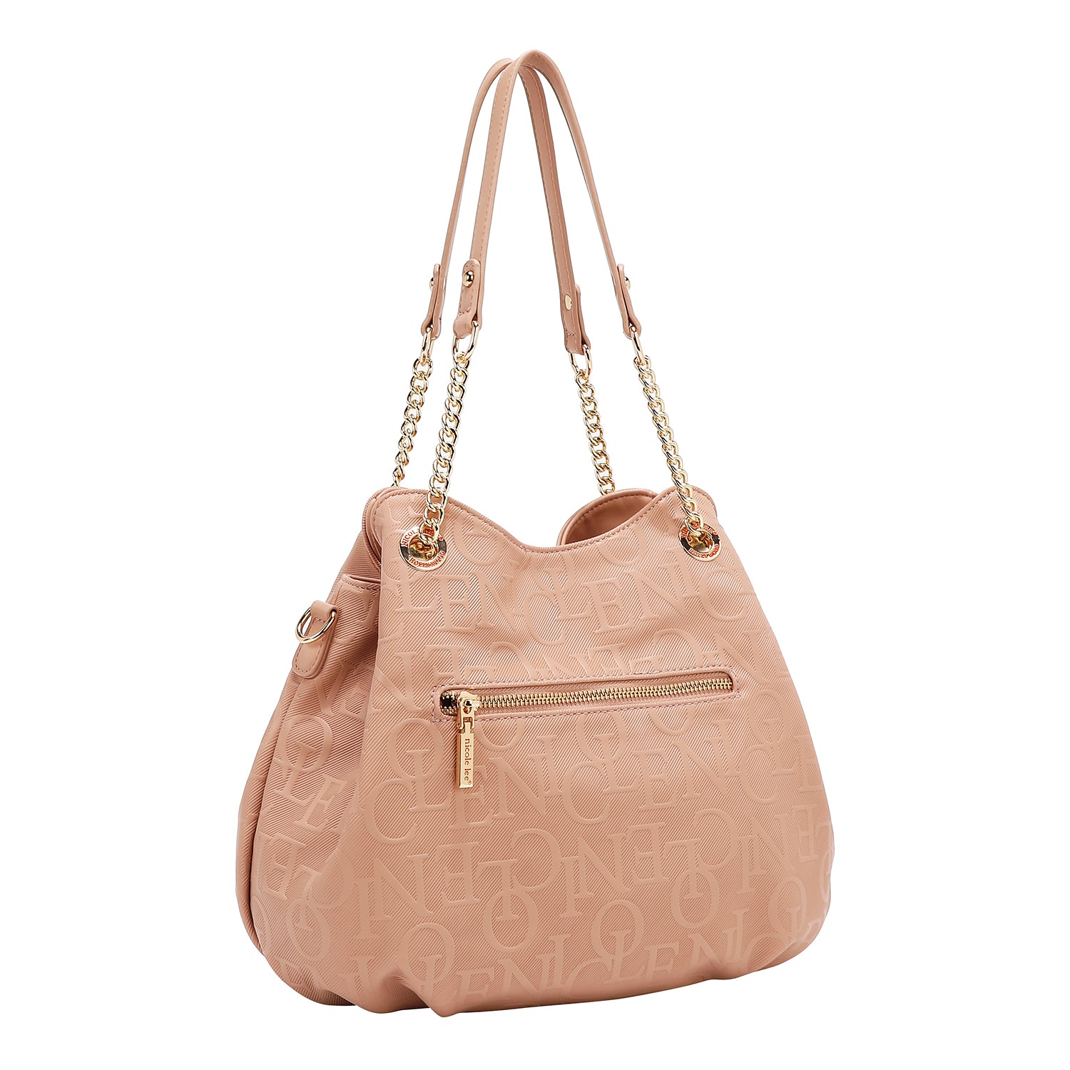 Handbag in relief (pink)