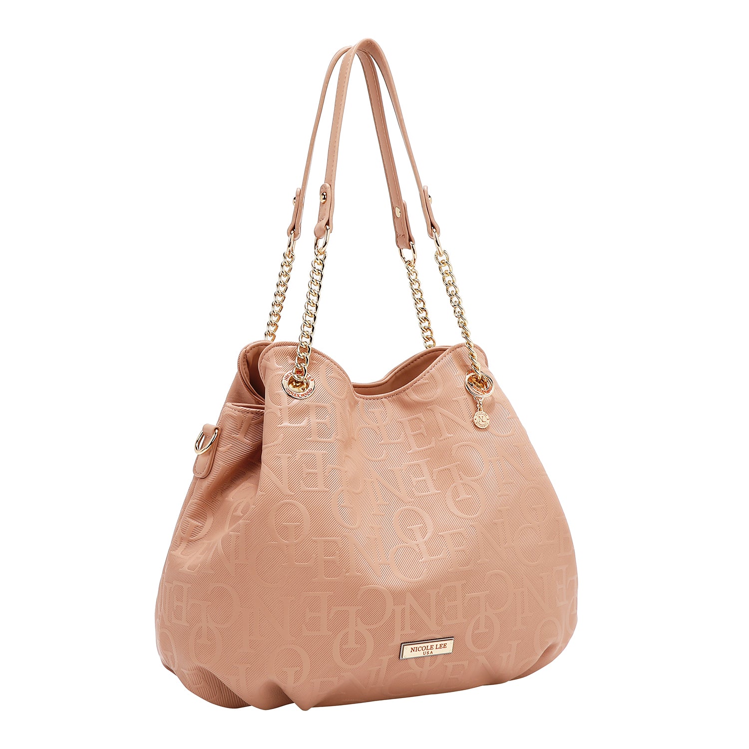 Handbag in relief (pink)
