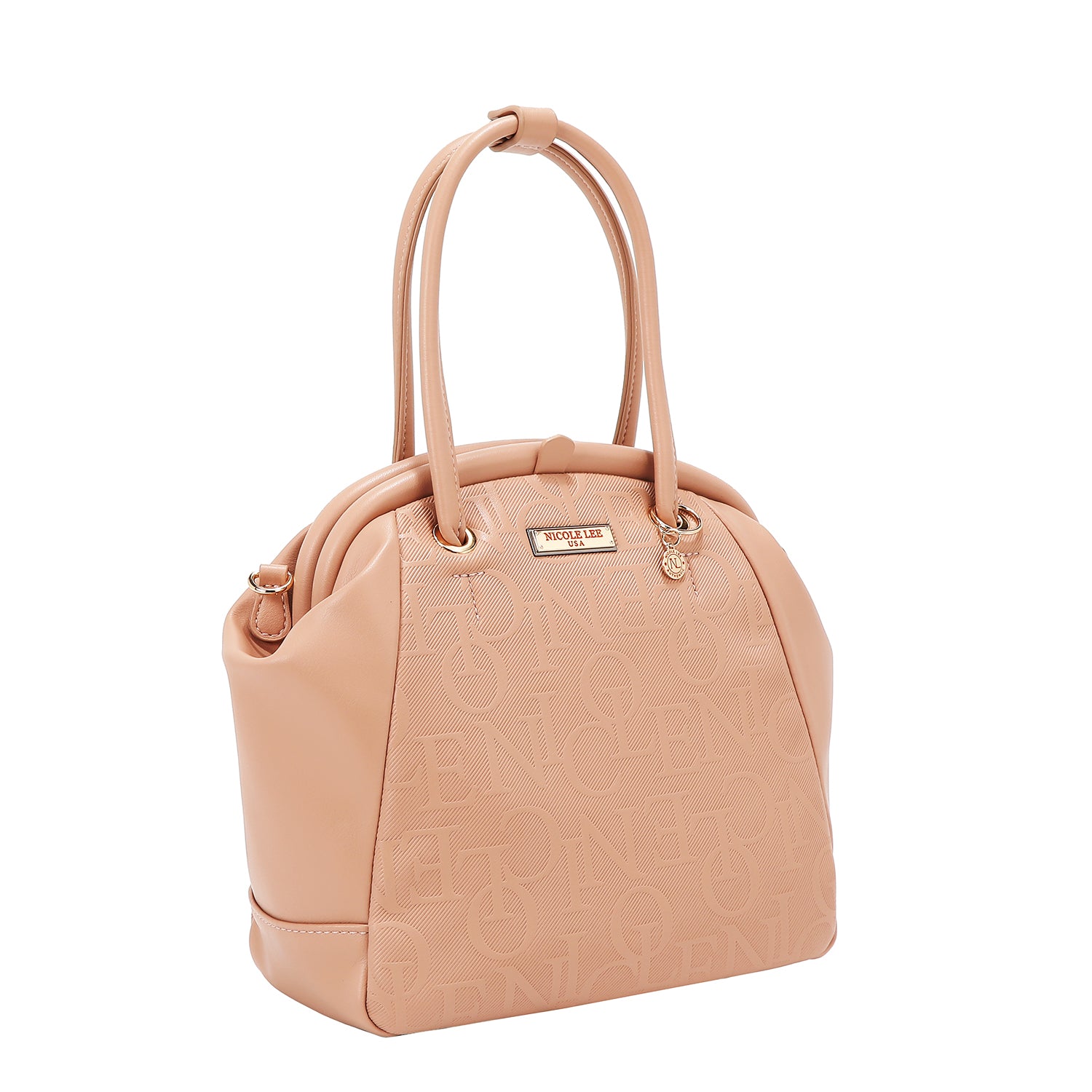 Sac à bandoulière avec cadre de relief élégant (rose)