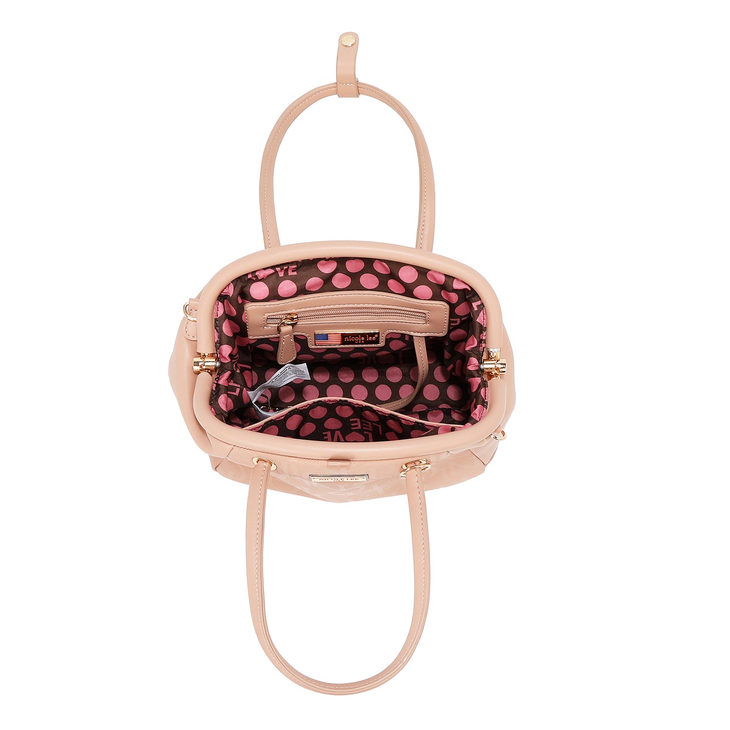 BOLSO DE HOMBRO CON MARCO ELEGANTE EN RELIEVE (OLIVA)