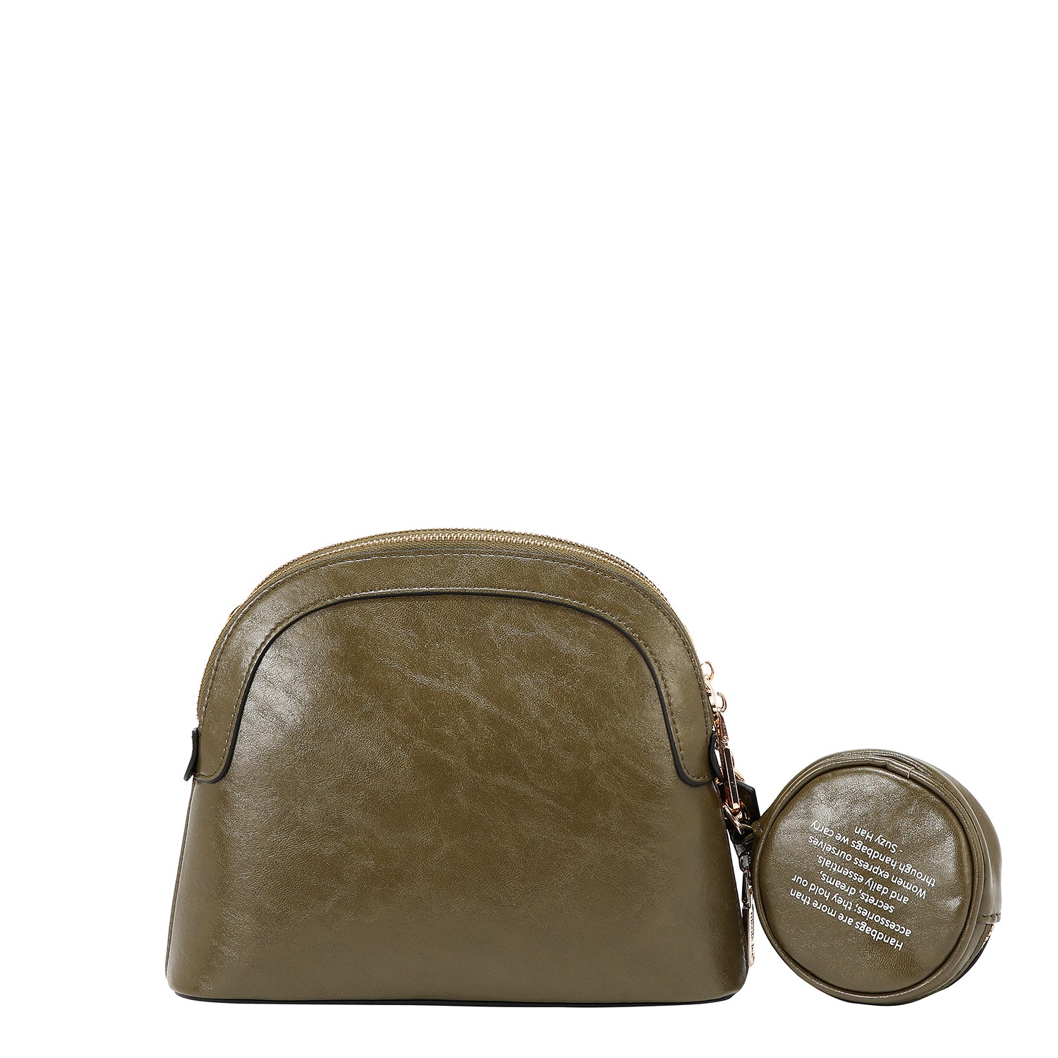 BANDOLERA CON RELIEVE (OLIVA)