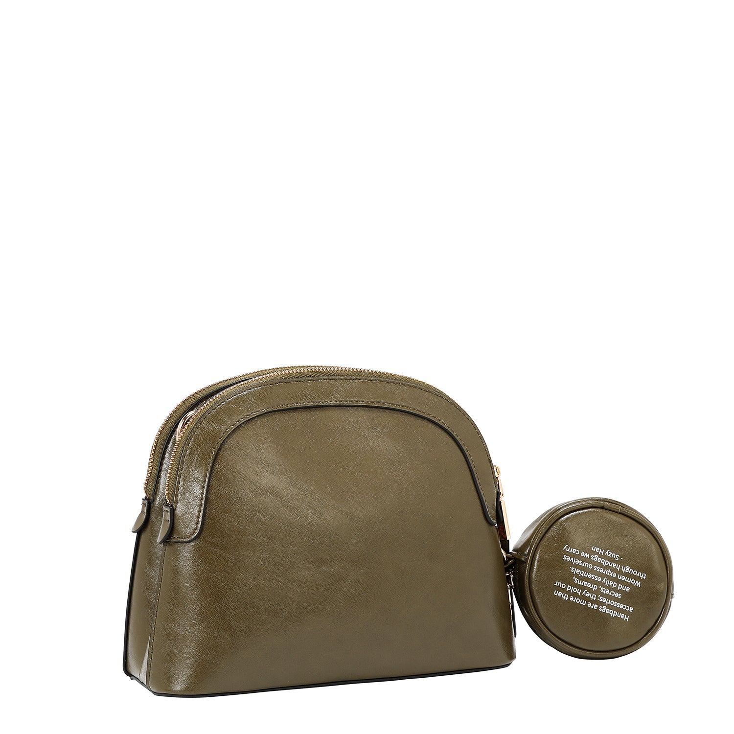 BANDOLERA CON RELIEVE (OLIVA)
