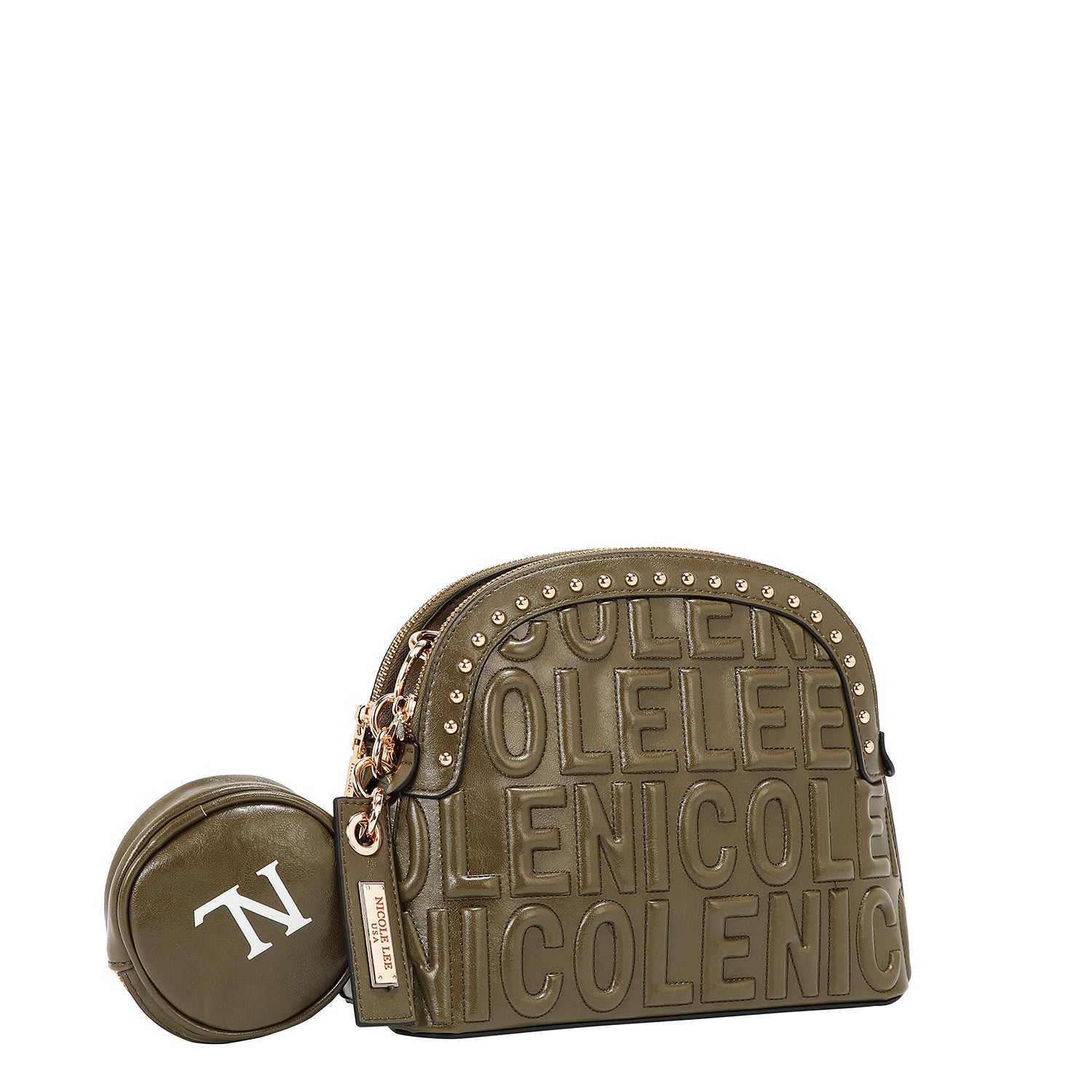 BANDOLERA CON RELIEVE (OLIVA)