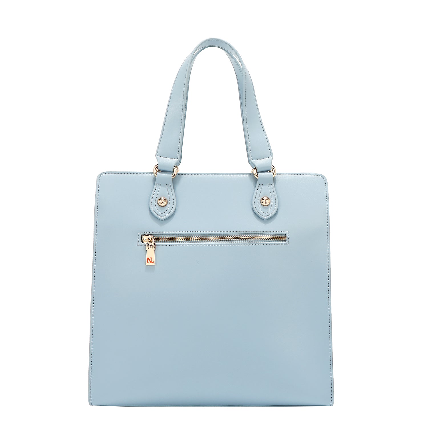 Borsa pop floreale (blu)