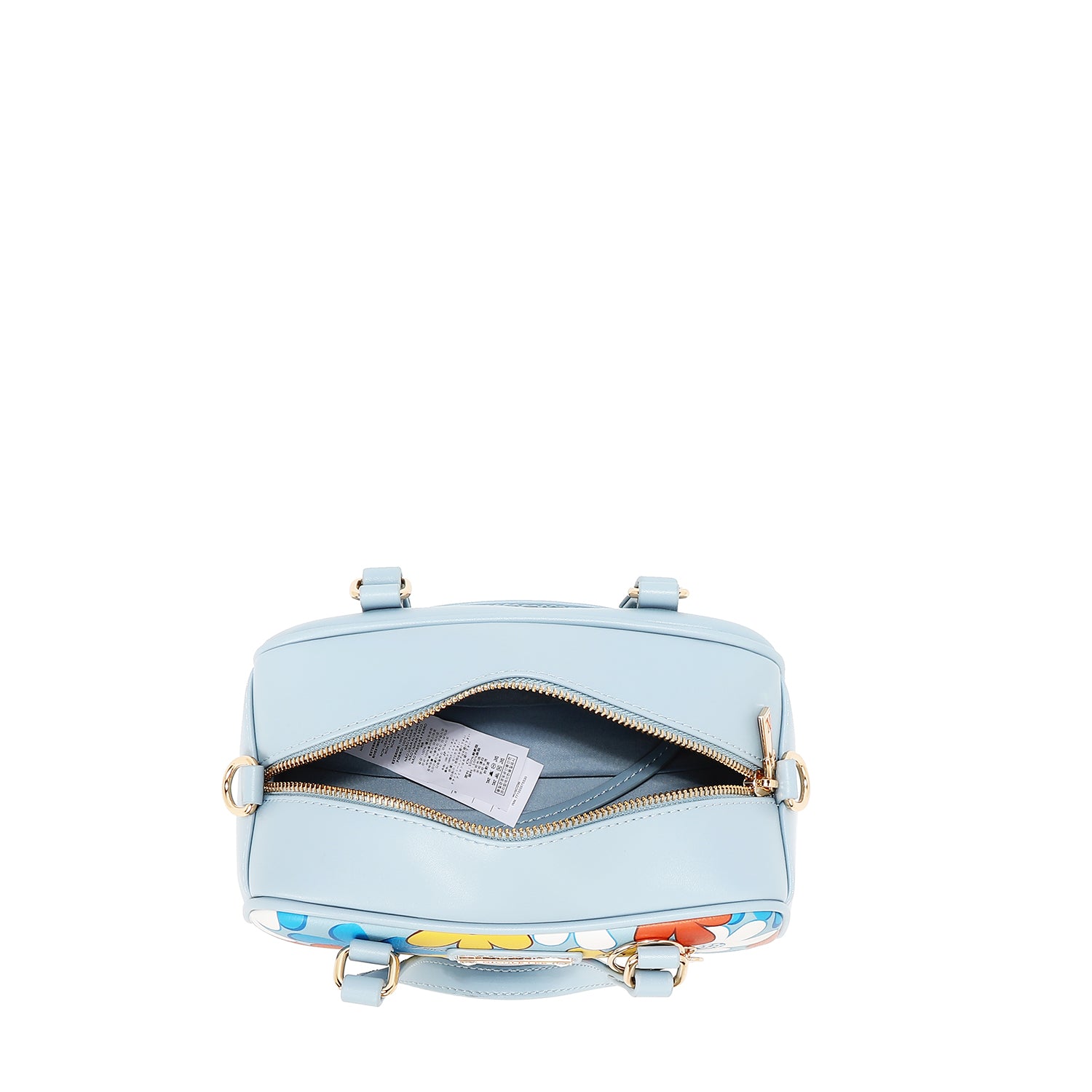 MINI BOLSO BOSTON POP FLORAL (ROSA)