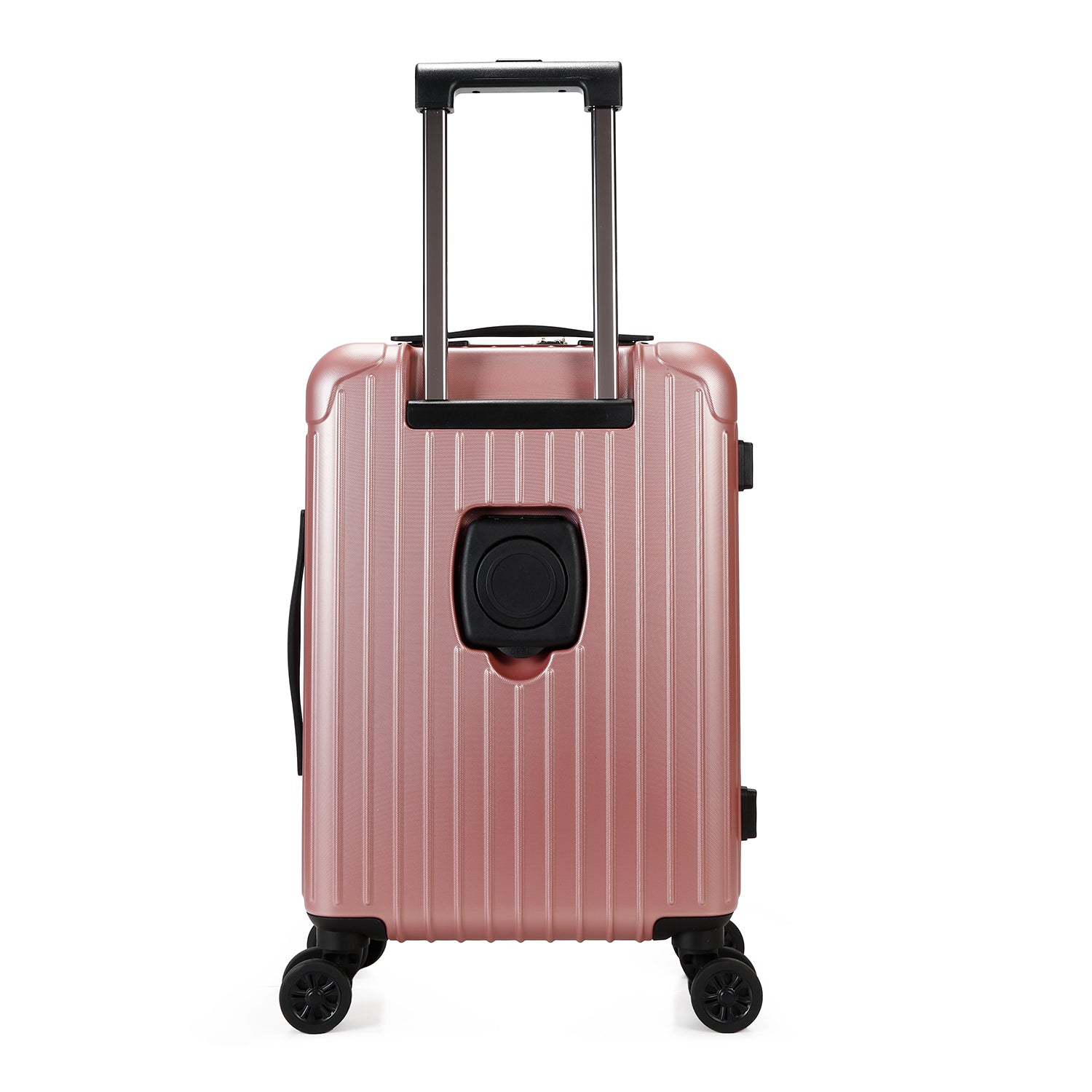 VALISE CABINE ROSE SOLIDE