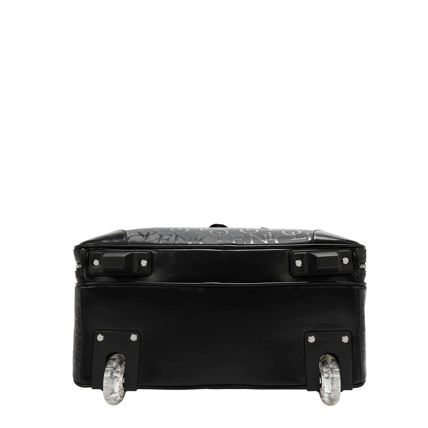 BOLSO RECTANGULAR CON RUEDAS MONOGRAMA (NEGRO)