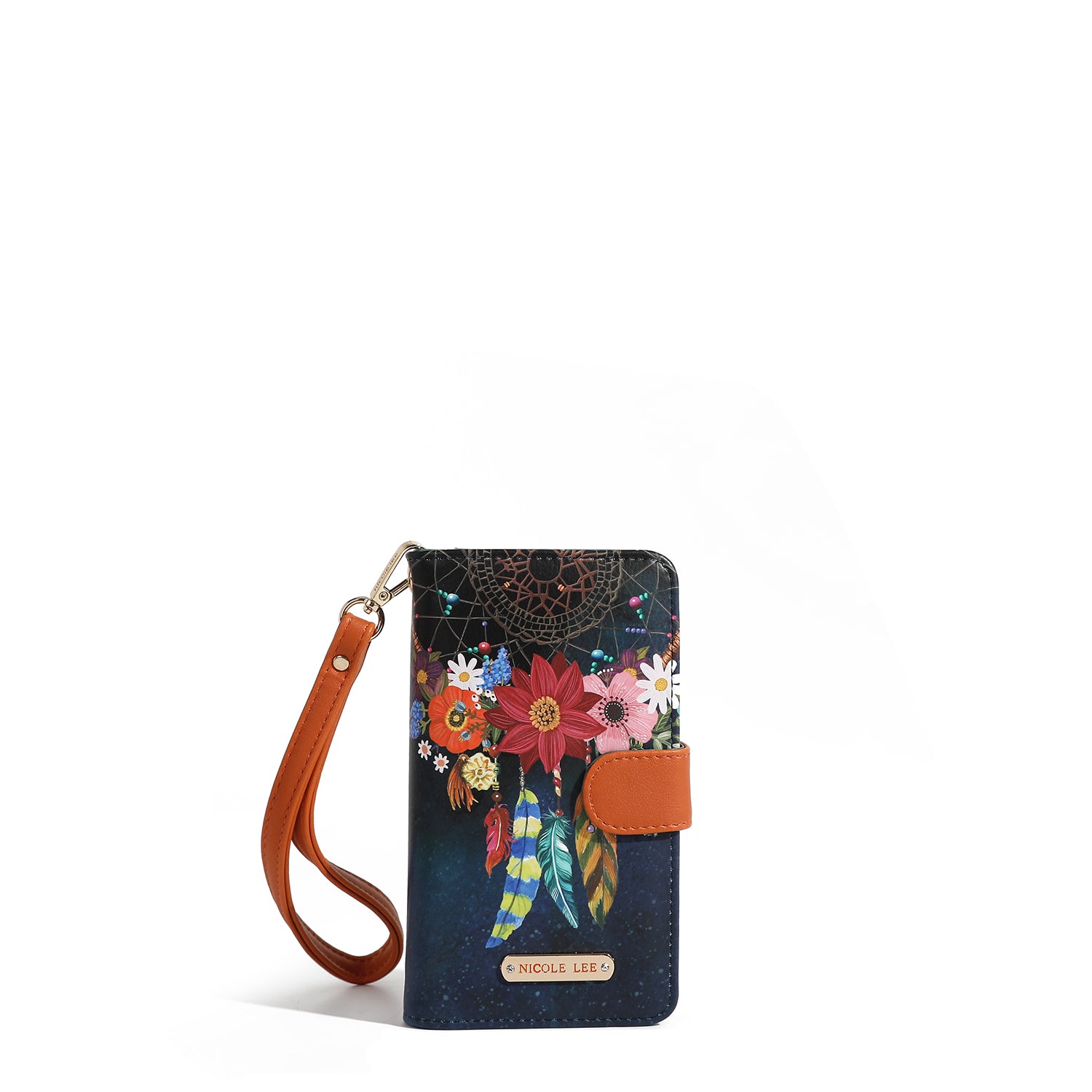 FUNDA DE TELÉFONO Y CARTERA CON LA FIRMA DE NL CON CORREA (DREAM COMES TRUE)