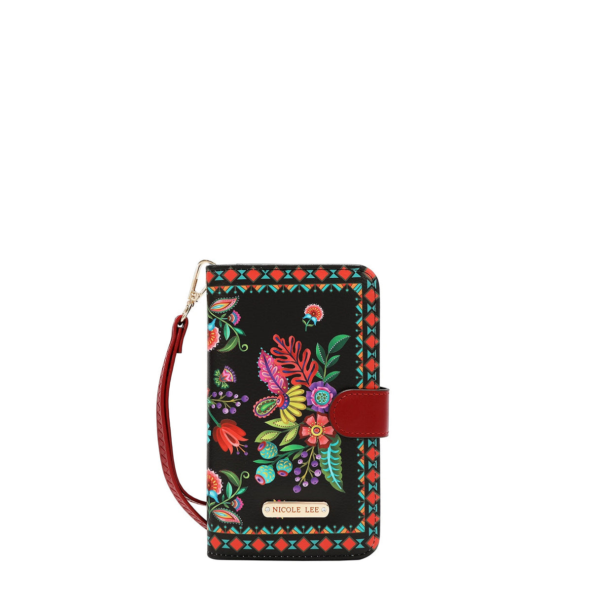 FUNDA DE TELÉFONO Y CARTERA CON LA FIRMA DE NL CON CORREA (KEEP DREAMING)