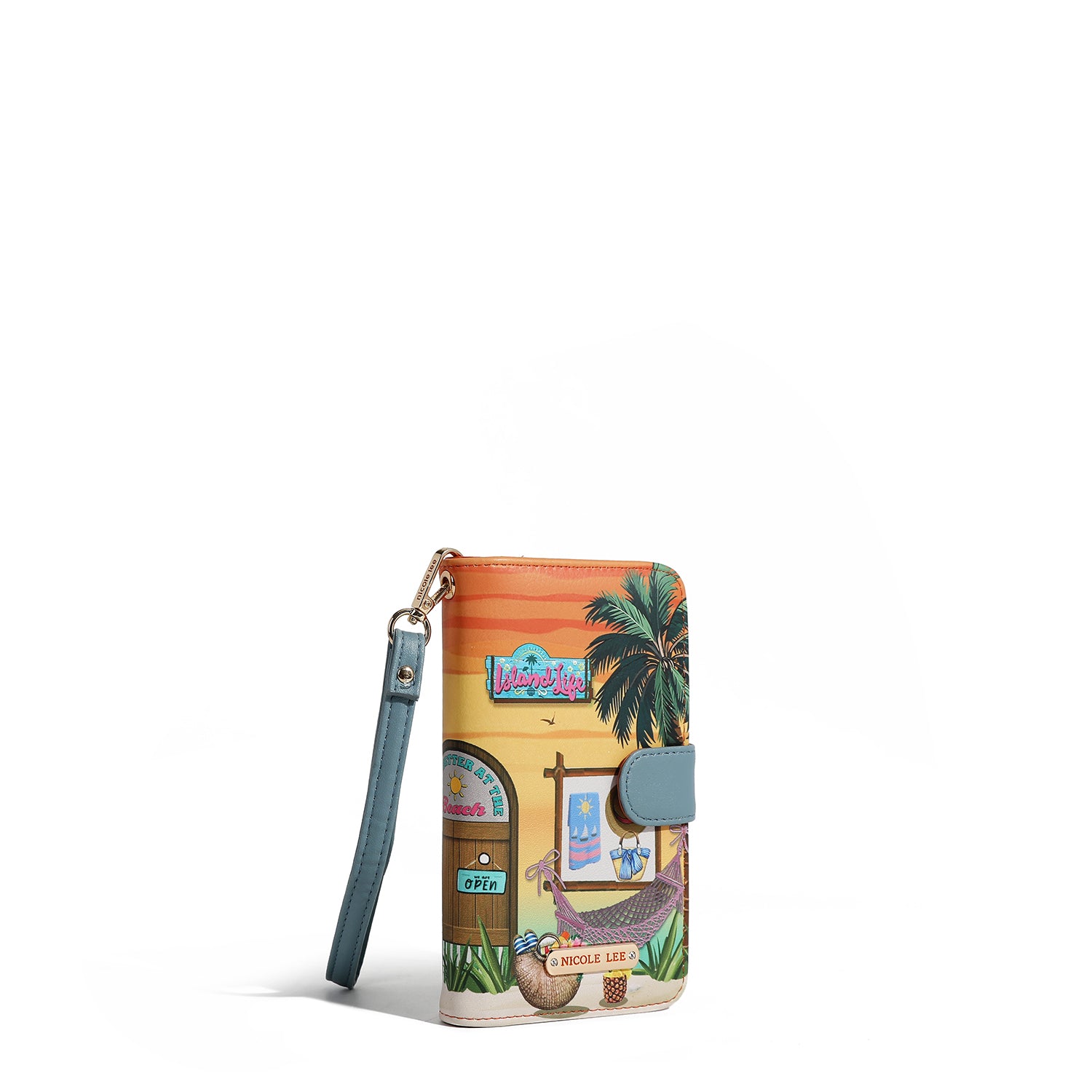 CUSTODIA PER TELEFONO E PORTAFOGLIO CON CINGHIA NL SIGNATURE (<tc>SUN & SAND</tc>)