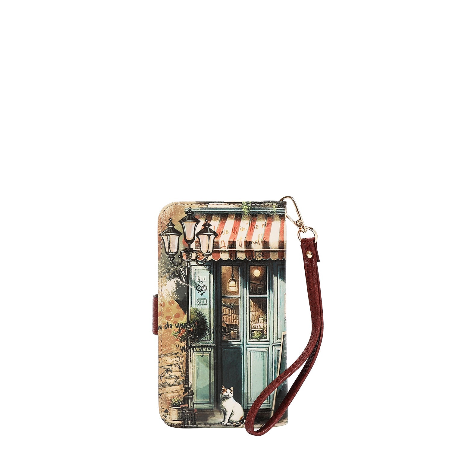 NL SIGNATURE PHONE CASE AND WALLET WITH STRAP (<tc>VIRTUAL FRIEND</tc>)