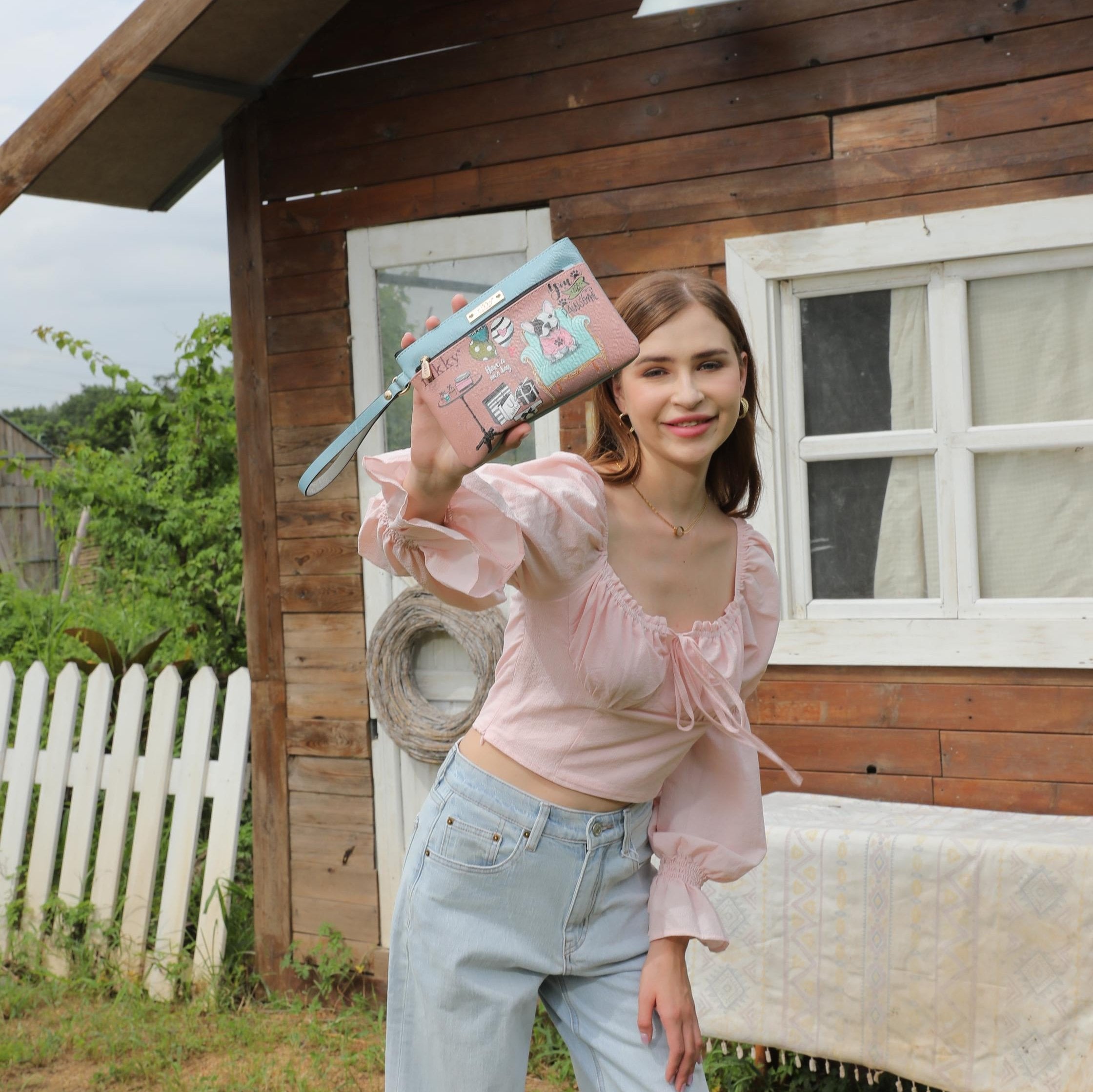 BORSA PER AGHI CON CERNIERA (<tc>PARTY KING</tc>)