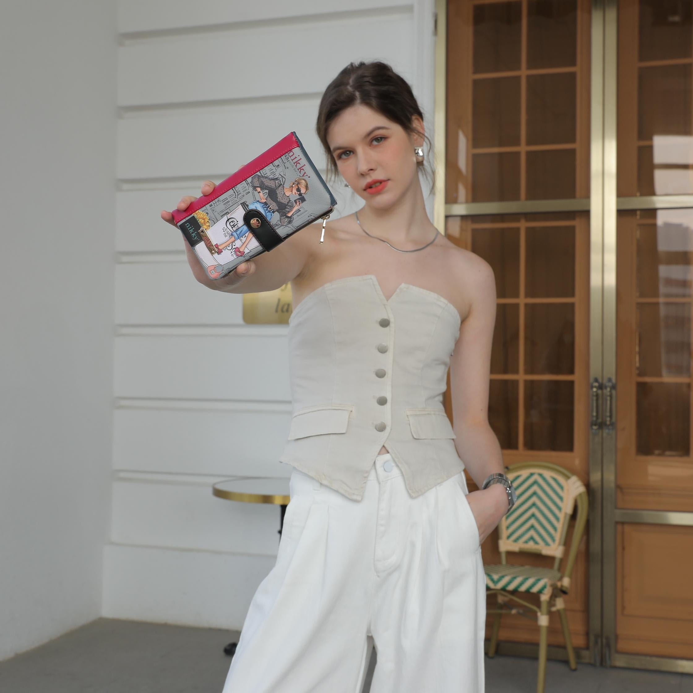 BILLETERA COMPACTA (URBAN COFFEE DREAM)