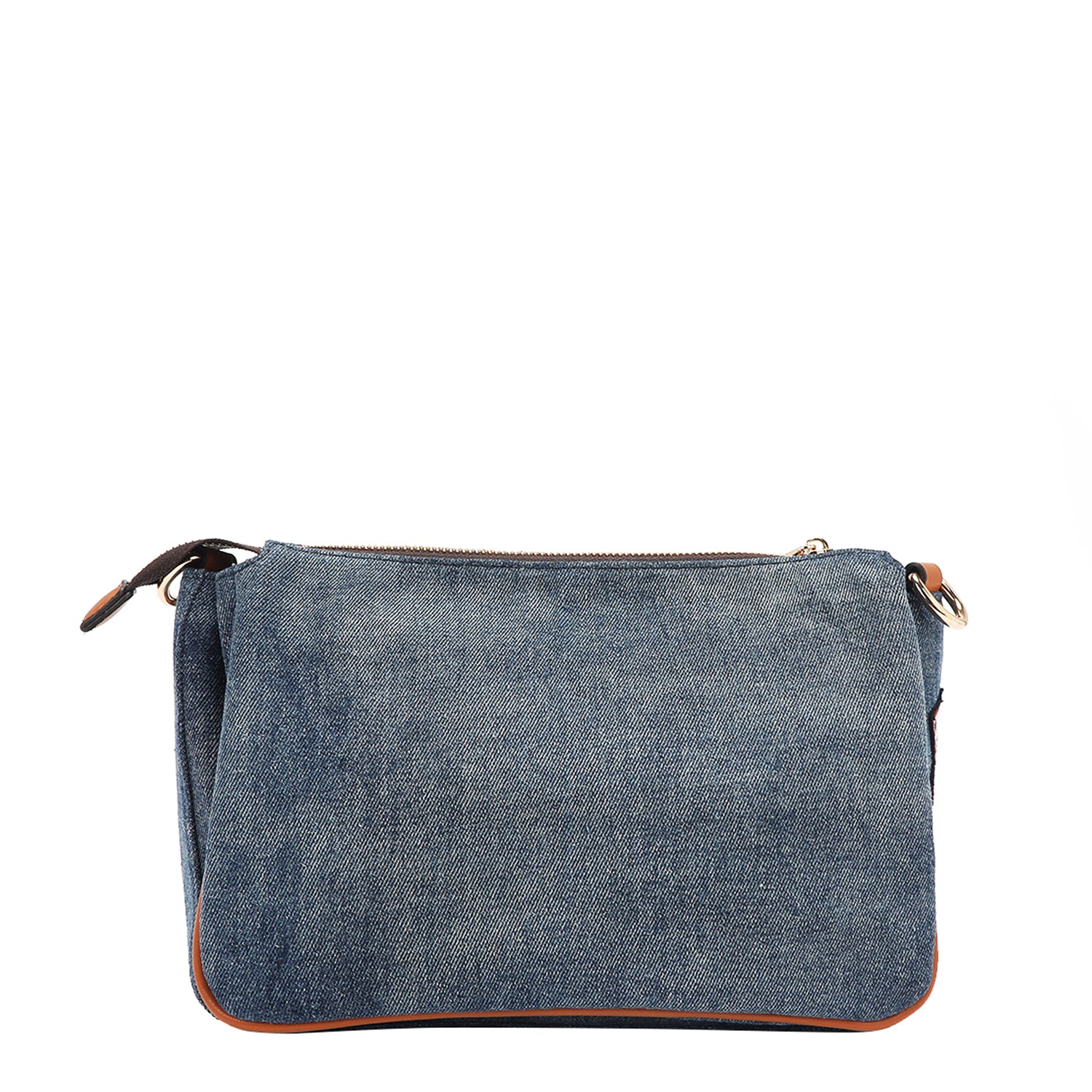 BORSA A TRACOLLA IN DENIM (<tc>SOFIA MONTANA</tc>)