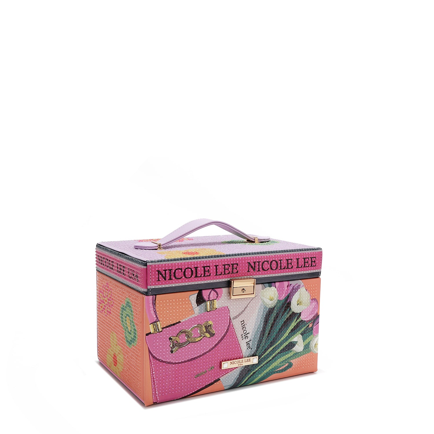 GRANDE PORTAGIOIE CON STRASS (<tc>VIOLET BLOSSOM</tc>)