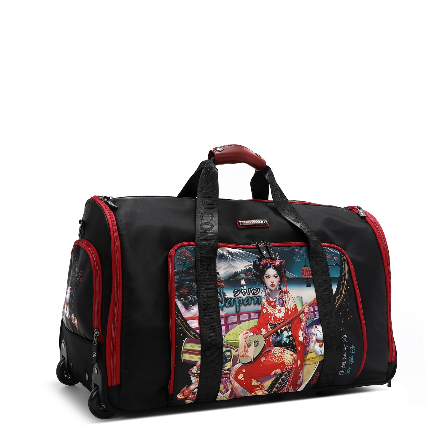 REISETASCHE MIT ROLLEN (<tc>AKIKO LA BELLEZA</tc>)