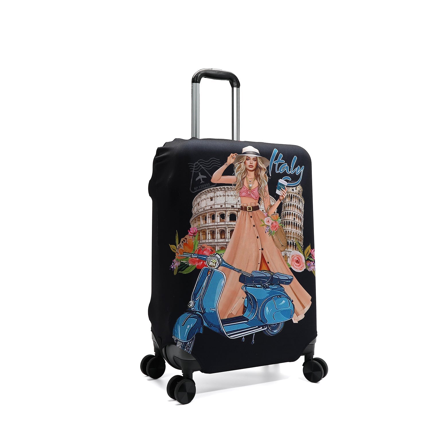 SUITCASE COVER (<tc>MARTHA TRAVELS ITALY</tc>)