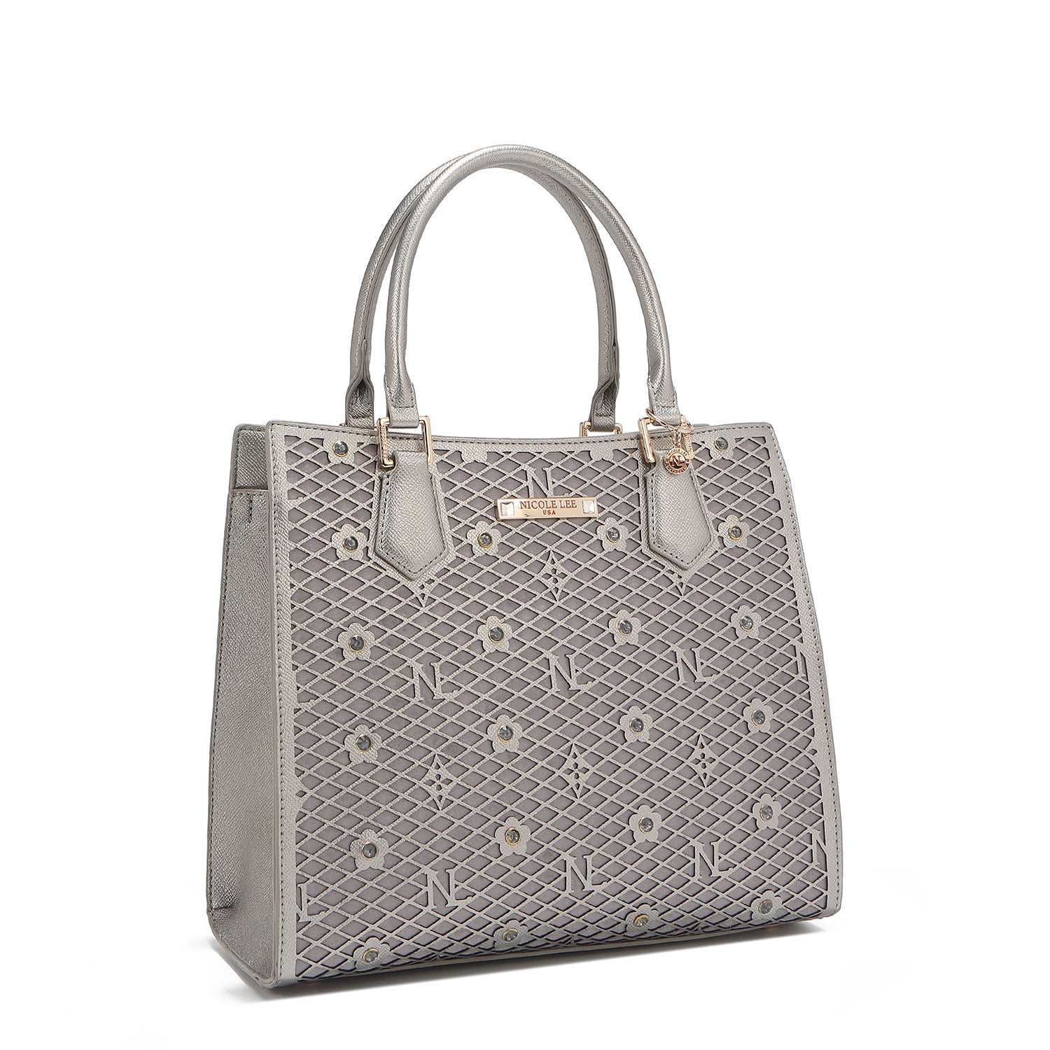 Borsa strutturata Gracie (grigio)