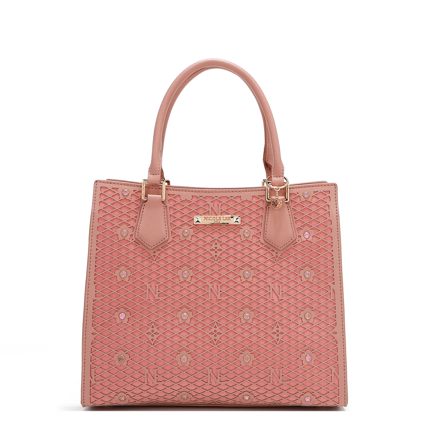 Gracie Structured Tote Bag (Rosa)