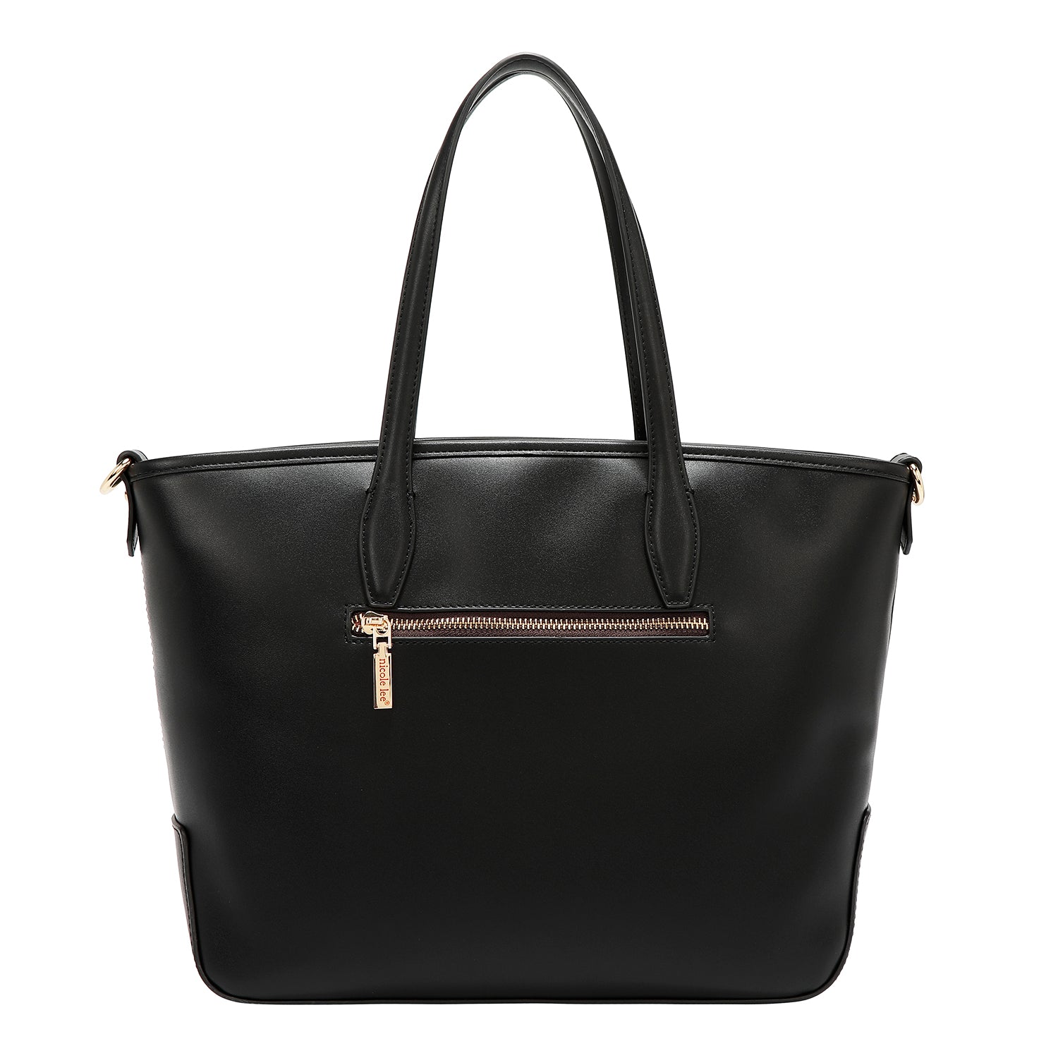 SHOPPER GEOMETRICA TAGLIA LASER (NERO)