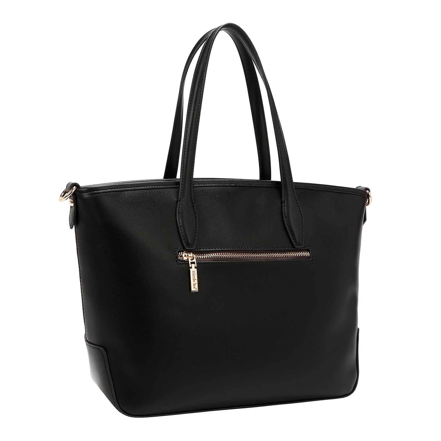 SHOPPER GEOMETRICA TAGLIA LASER (NERO)