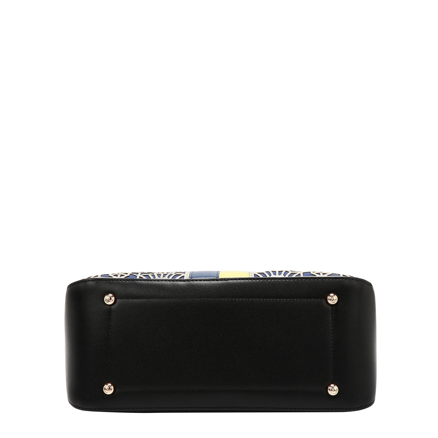 SHOPPER GEOMETRICA TAGLIA LASER (NERO)