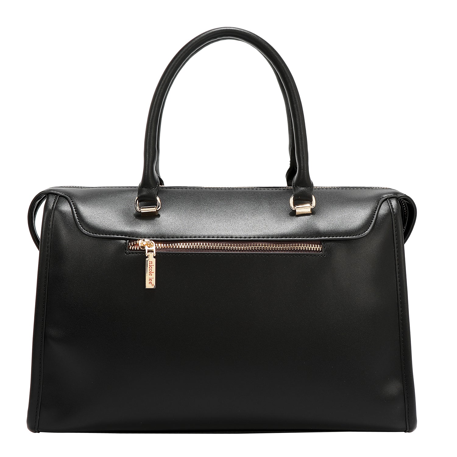 BOSTON CON TAGLIO LASER GEOMETRICO (NERO)