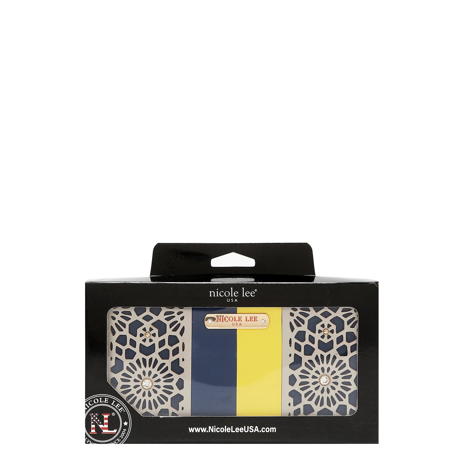 Portfolio avec coupe géométrique (gris)