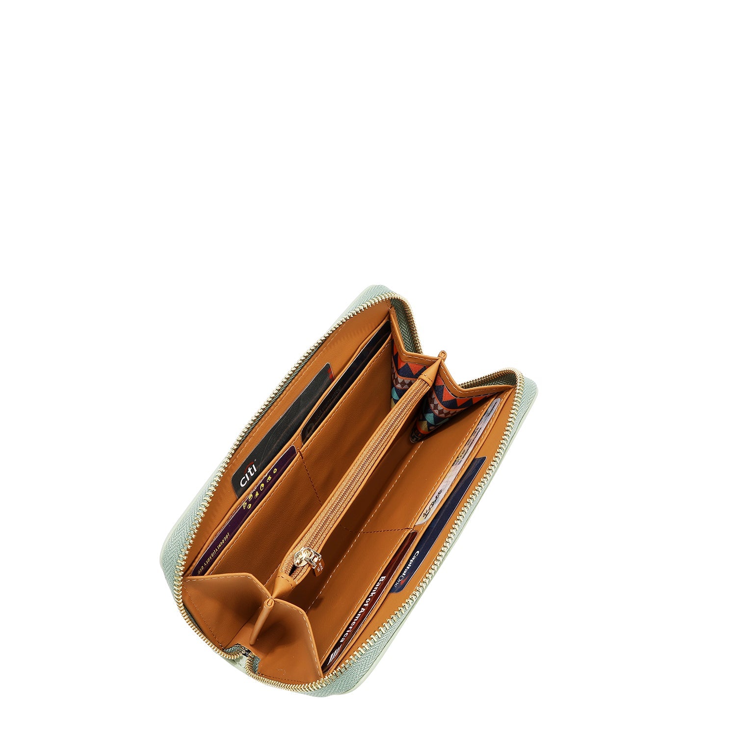 CARTERA CON TACHUELAS PLATEADAS (BEIGE)