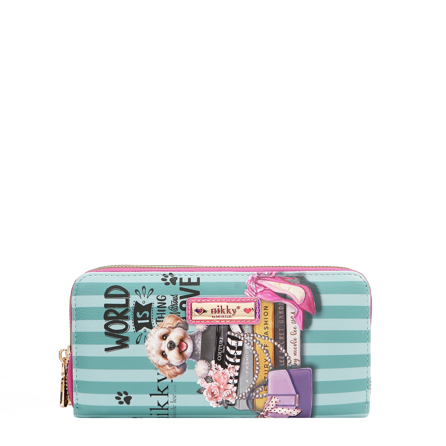 DOUBLE ZIPPER WALLET V.2 (MEANT TO LOVE YOU)