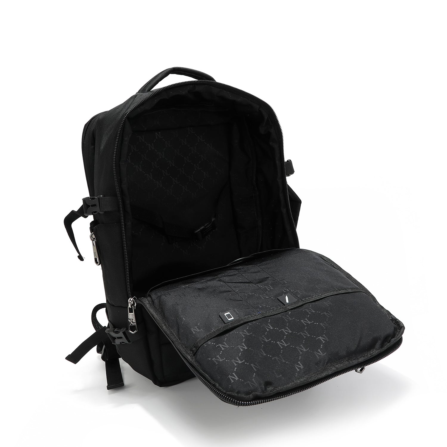 SAC À DOS POLYVALENT POUR HOMME NOIR