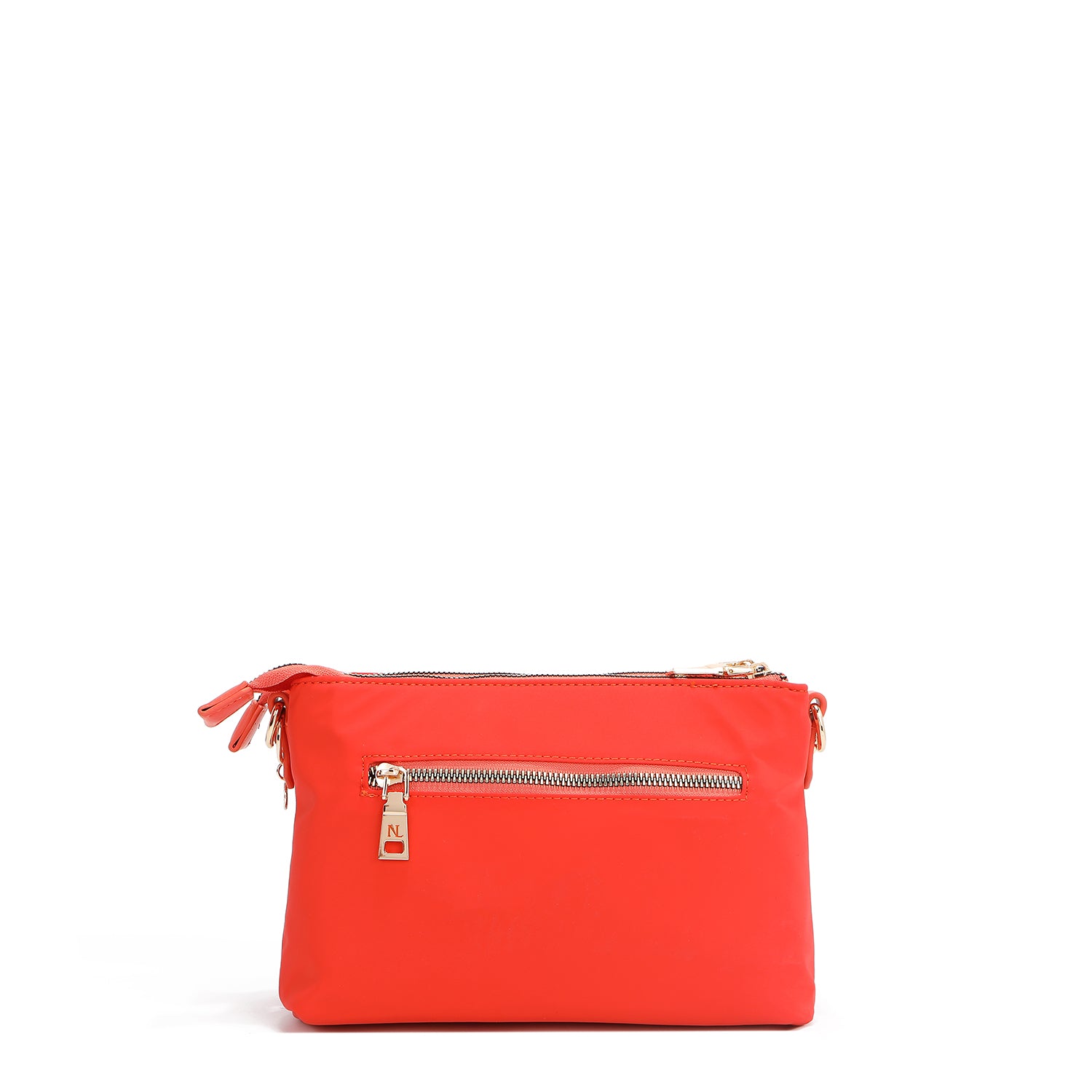 Accordéon de sac Cruzado avec patchs colorés (orange)