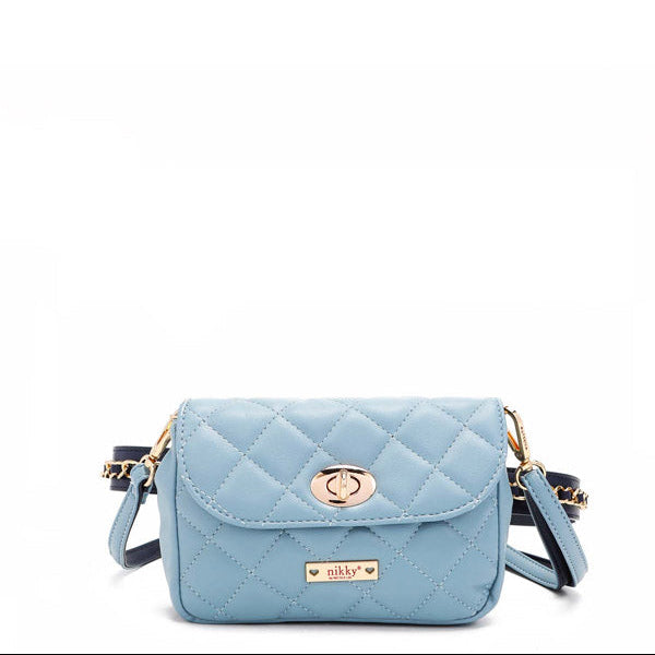 RIÑONERA/BANDOLERA ACOLCHADA (AZUL)