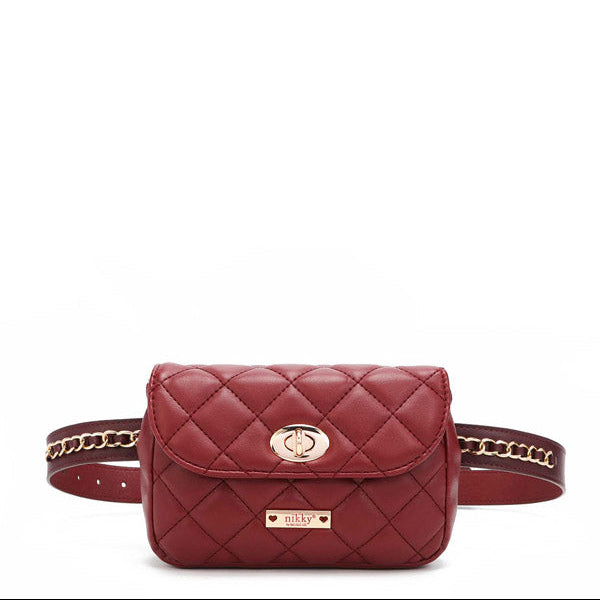 RIÑONERA/BANDOLERA ACOLCHADA (ROJO)