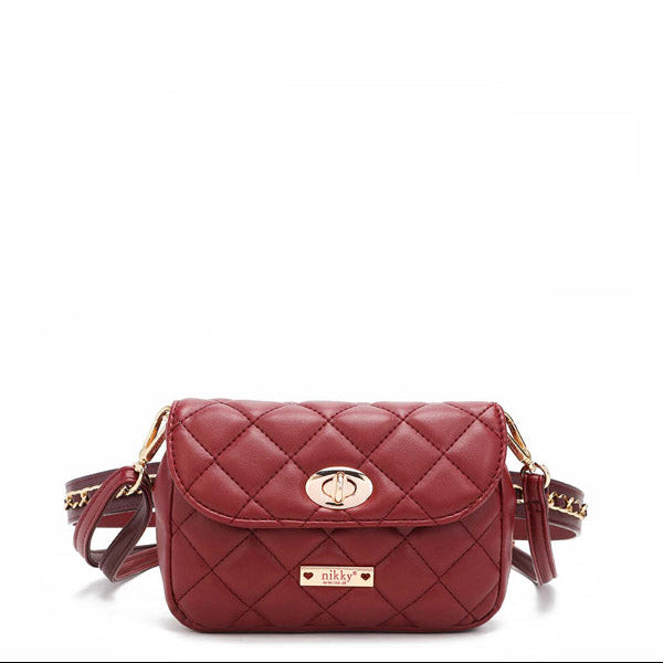 RIÑONERA/BANDOLERA ACOLCHADA (ROJO)