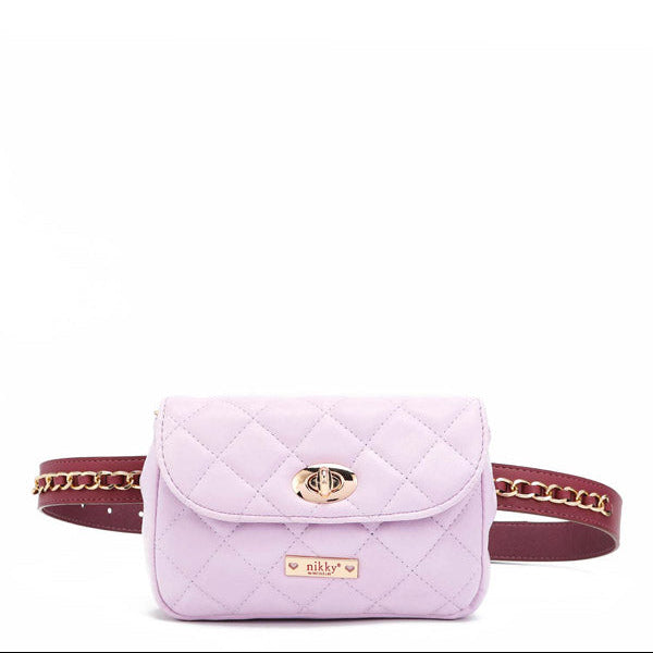 RIÑONERA/BANDOLERA ACOLCHADA (LAVANDA)